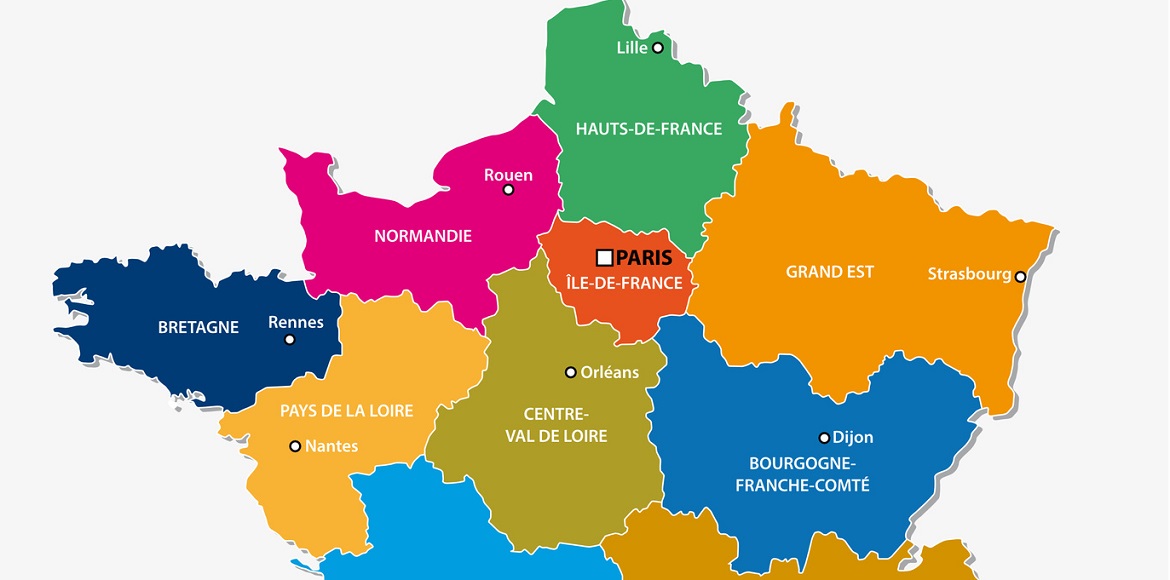 Les différents accents régionaux français